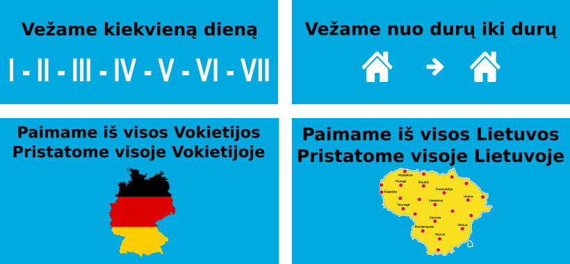 autobusiukai iš Vokietijos į Lietuvą, geros kainos